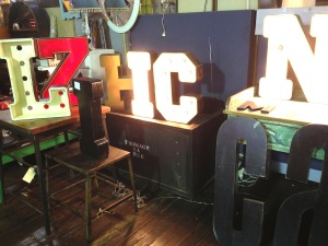 Awesome typographic lights.