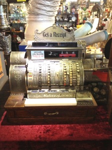 Wonderful vintage cash register.